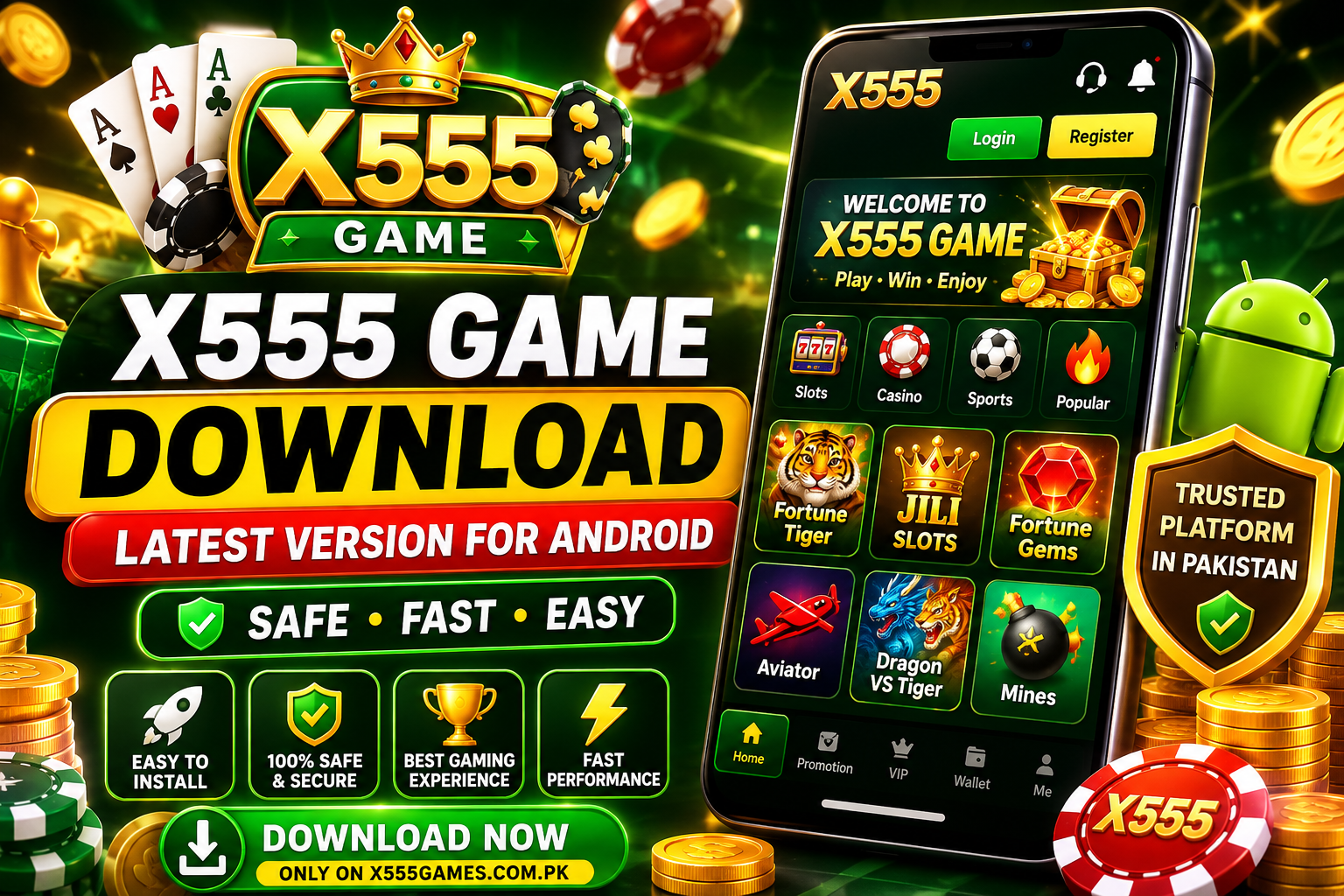 x555 game
