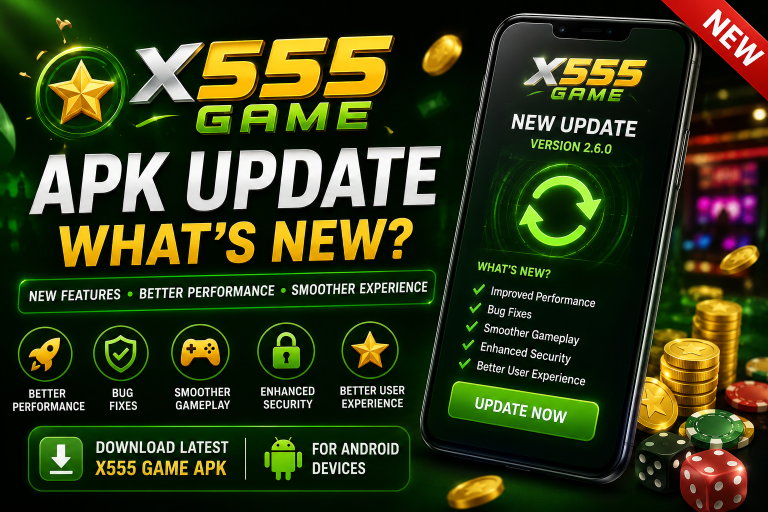 X555 Game APK Update