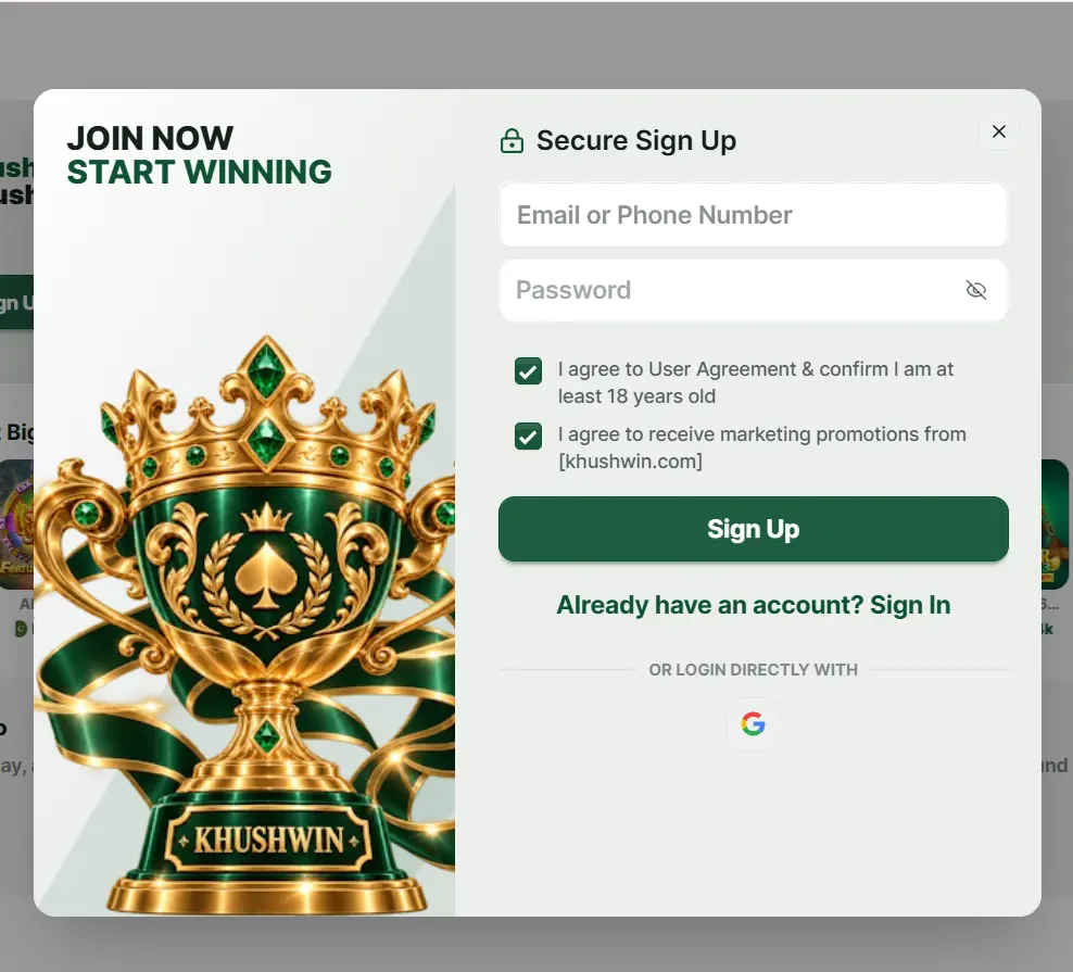 Khushwin Game APK VIP